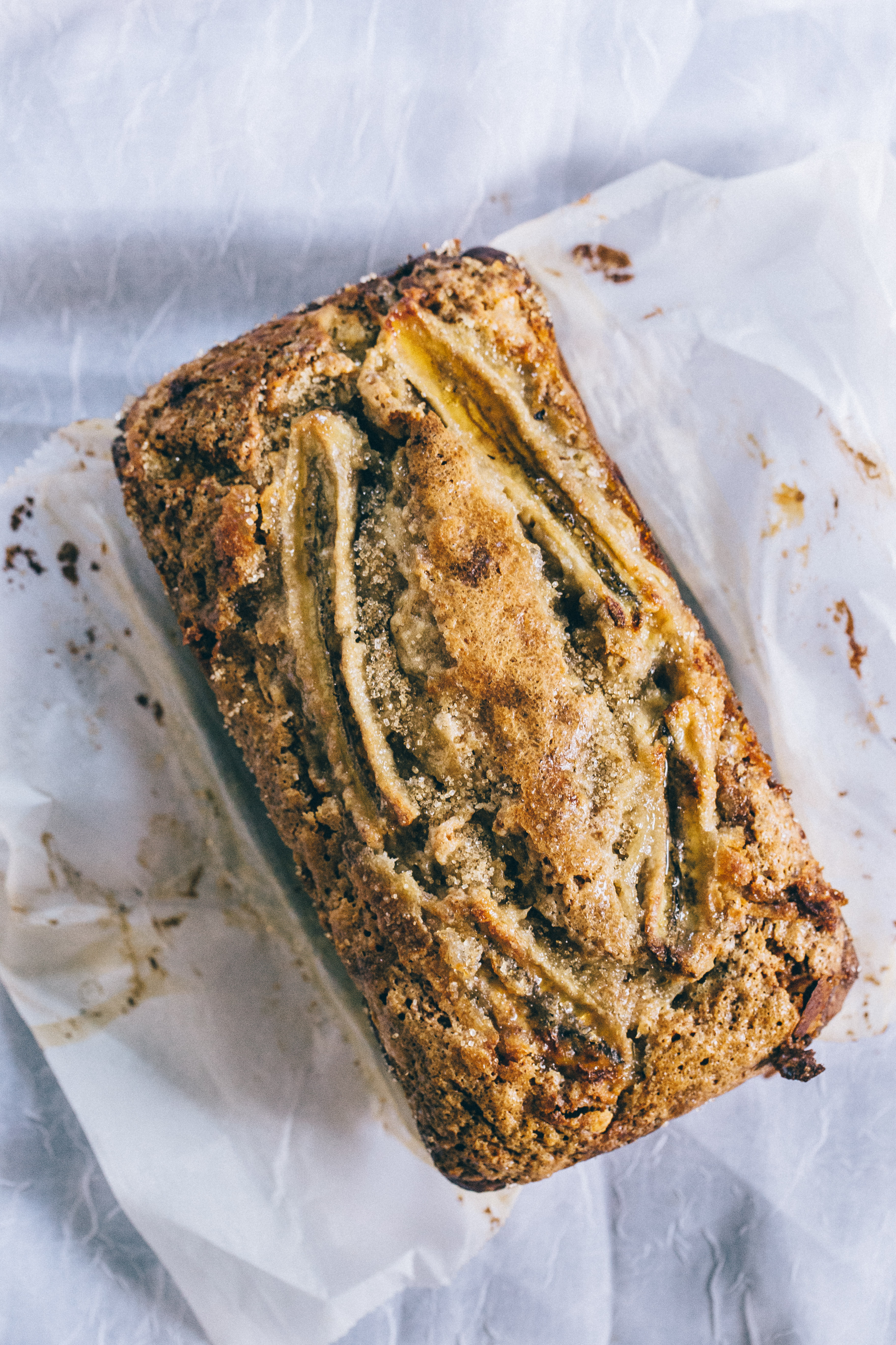 Best Banana Bread (with white chocolate and toffee)