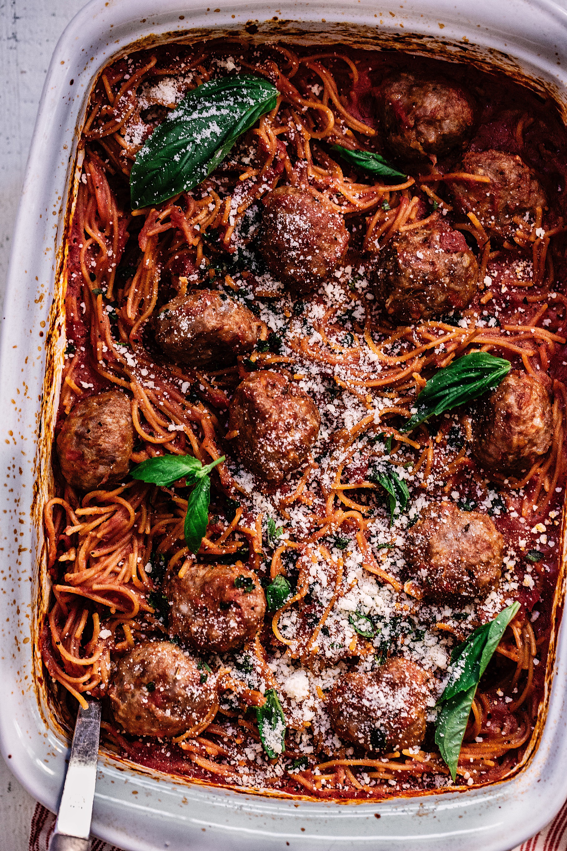 Easiest Hands-Off Spaghetti & Meatballs