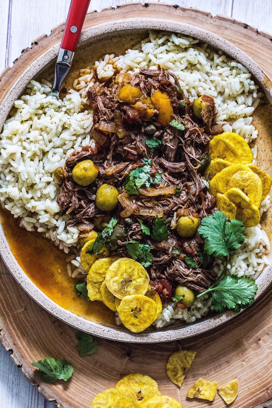 New! Slow Cooker Ropa Vieja (Delicious Chipotle Honey Version)