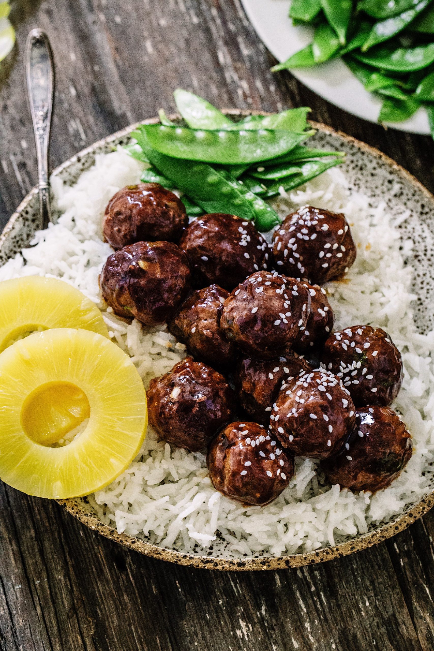 Sweet and Spicy Pacific Rim Meatballs
