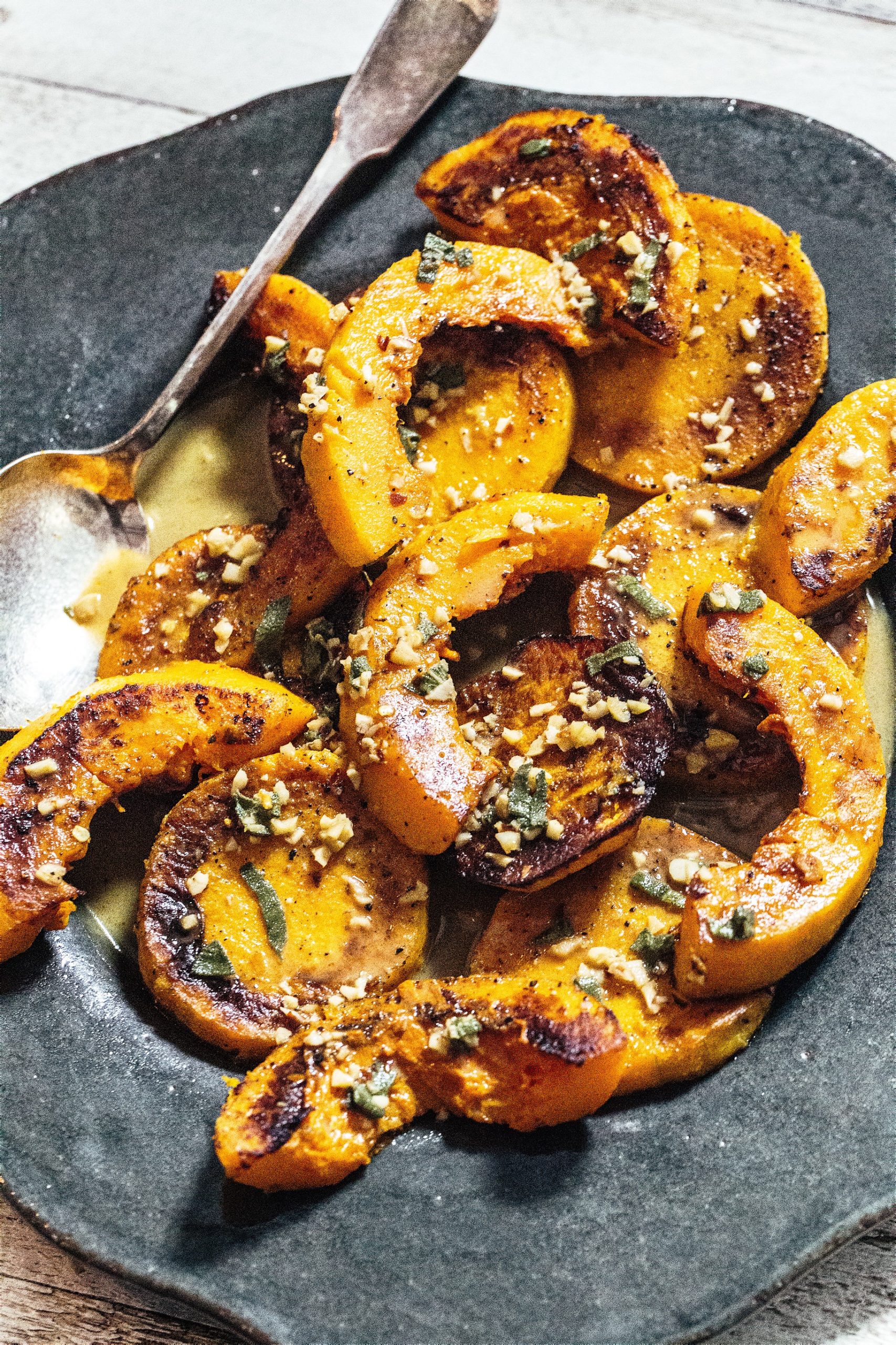 Garlicky Butternut Squash with Orange and Chili (plus 4 amazing uses for the sauce)