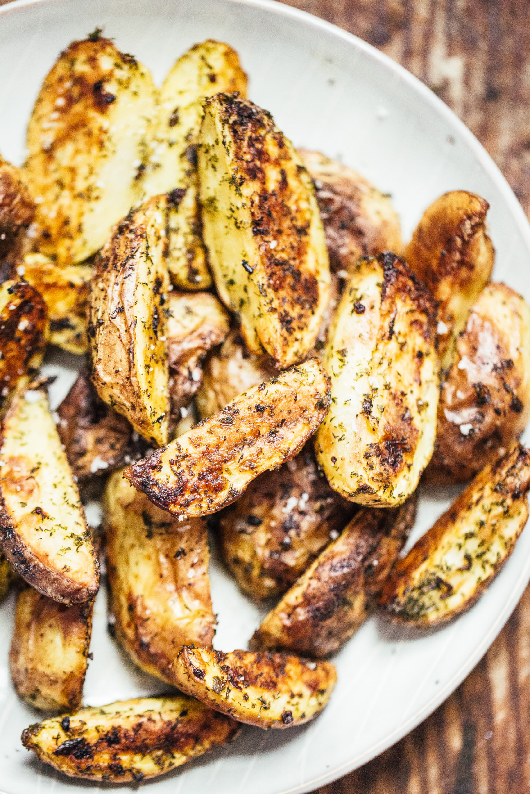 How to Make Herb Roasted Potato Wedges (plus 5 great ways to serve them)