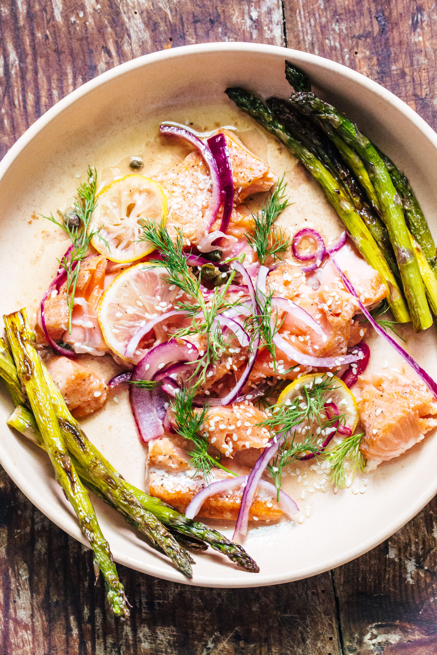 Butter Roasted Salmon With Lemon And Capers - My Kitchen Little