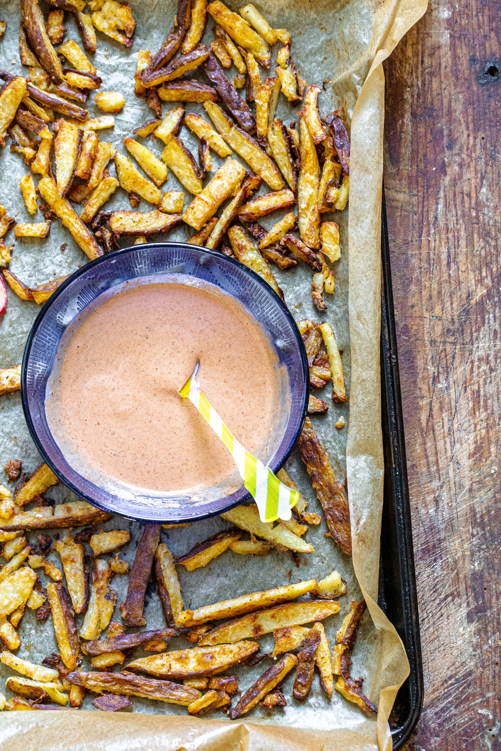 How To Make Baked French Fries (Crispiest Method!) - My Kitchen Little