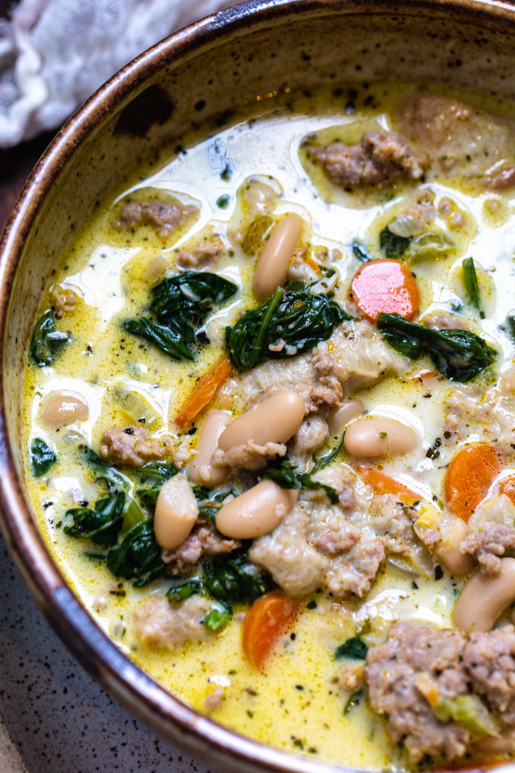 Creamy Tuscan Ribollita With Sausage (quick And Easy!) - My Kitchen Little