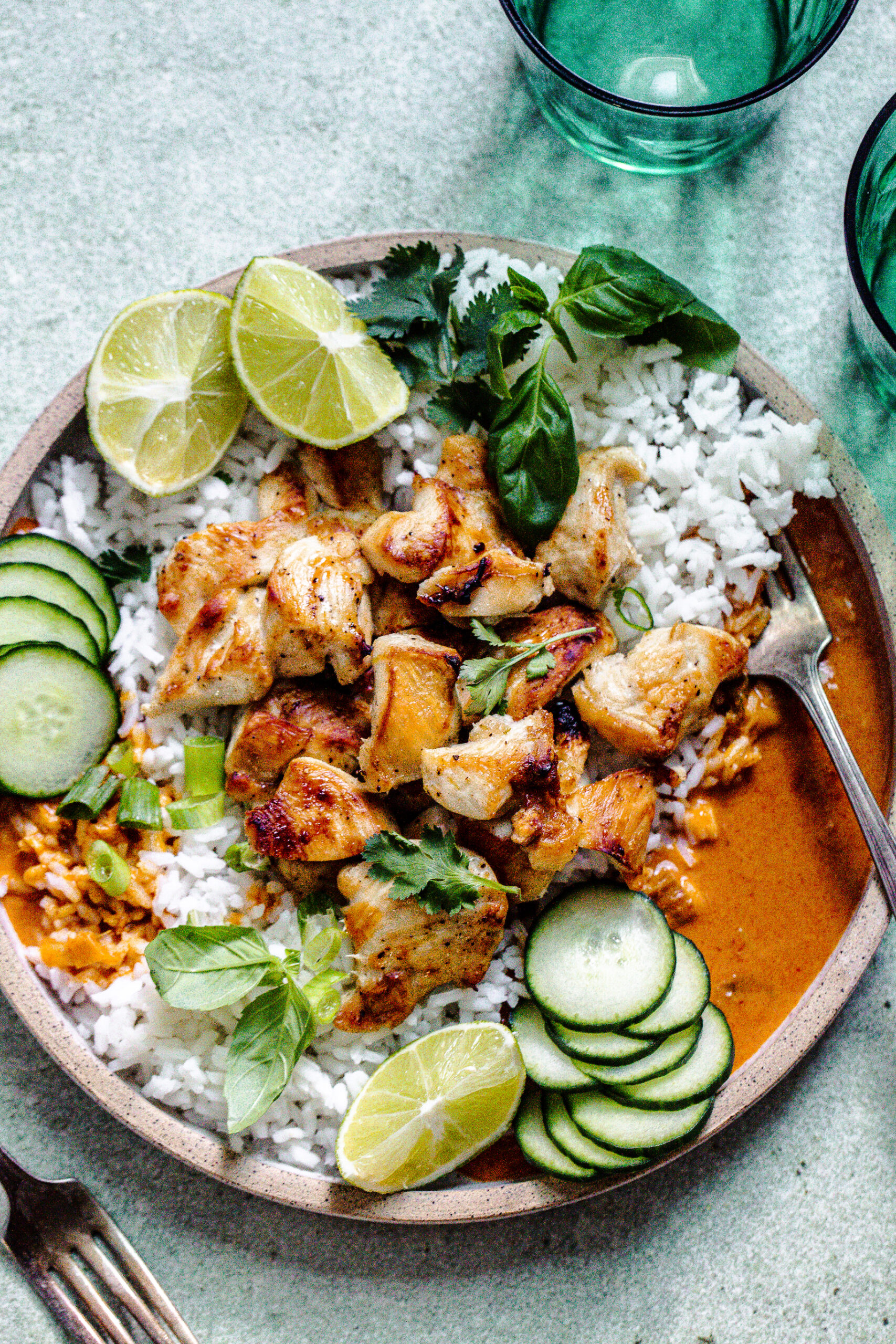 Cambodian Coconut Curry Chicken (Khmer curry inspired)