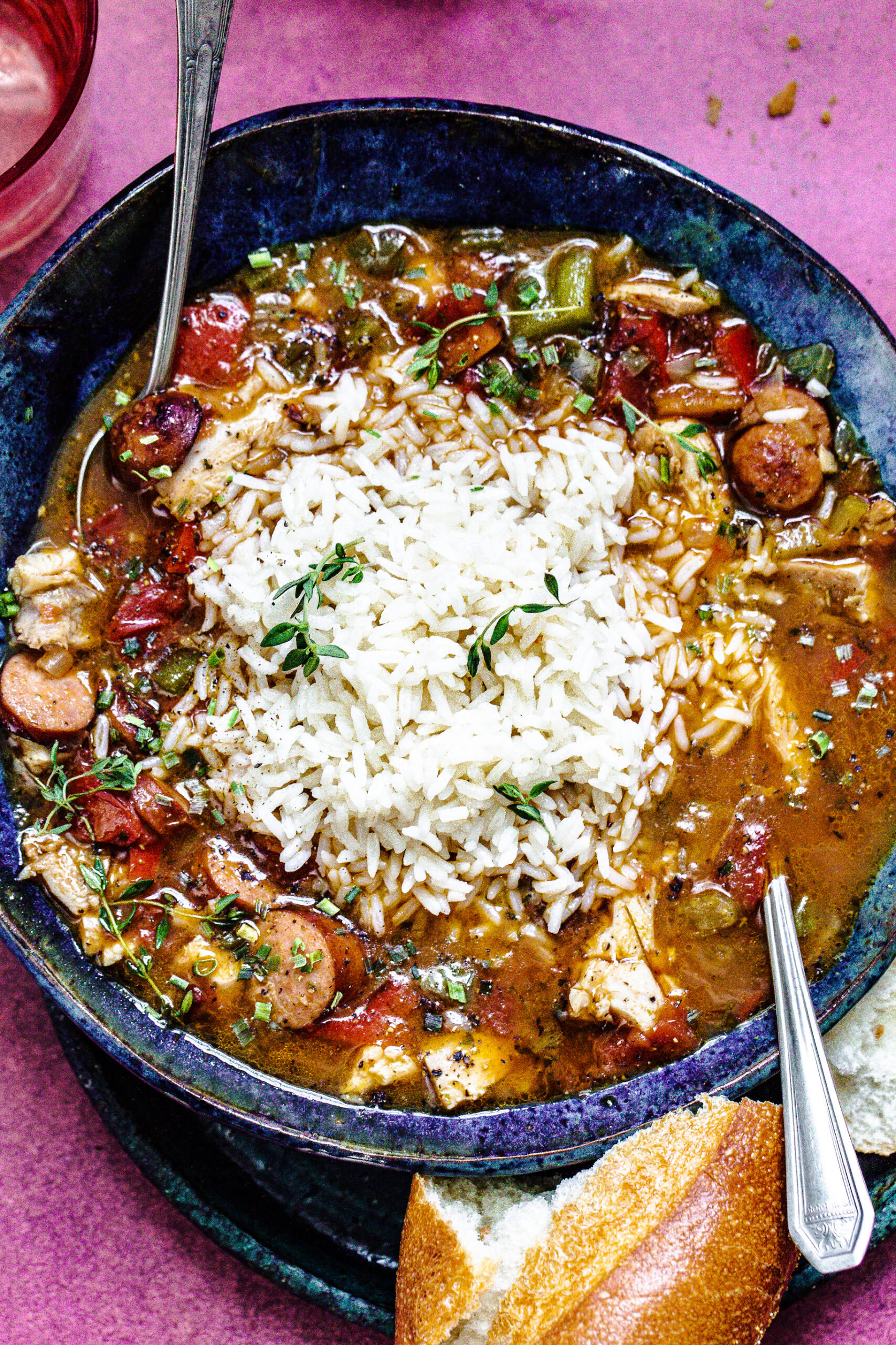 Chipotle-Honey Gumbo with Coconut Rice
