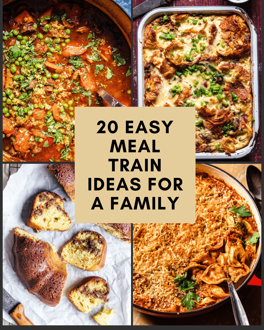 Our 20 Most Popular Meal Train Ideas for a Family